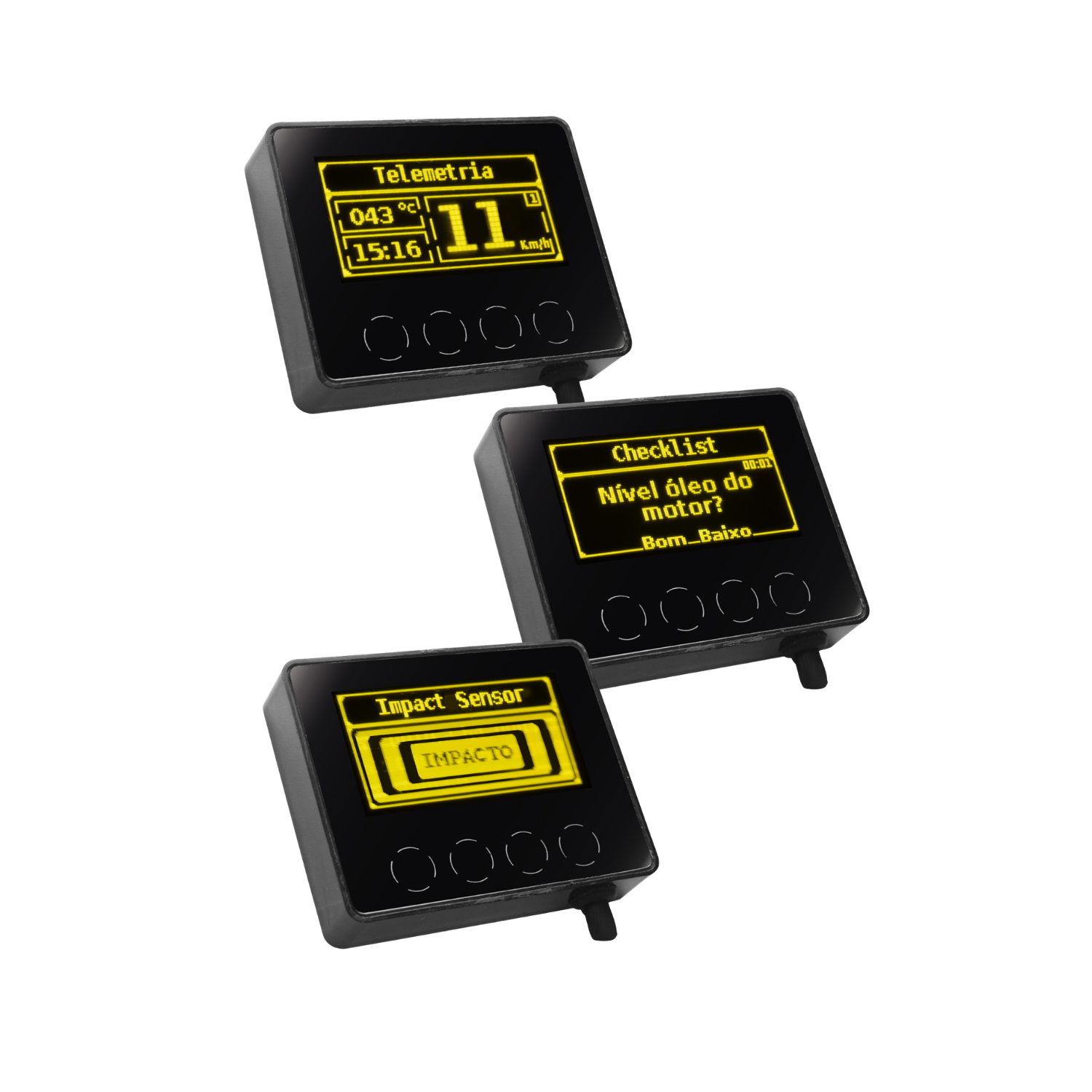 Equipamentos UpSmart — Displays OLED